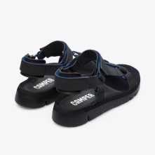 Camper Black Sandals Mens - Oruga Online Ireland | EJLMR6081